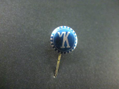 VK tandwielen onbekend logo blauw